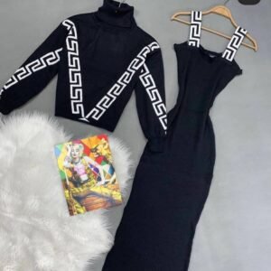 Ensemble Robe et pull Versace