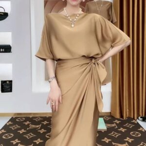 Robe satin