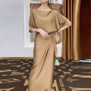 Robe satin