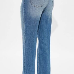 Pantalon jeans coupe droite Sweet Talker - Délavage moyen