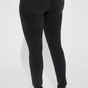 Pantalon jeans skinny stretch - Délavage moyen