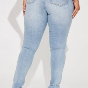 Pantalon Jeans skinny stretch Seven Heavens - Délavage clair