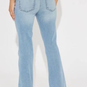 Pantalon Jeans bootcut - Délavé clair