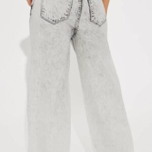 Pantalon Jeans en denim stretch taille basse