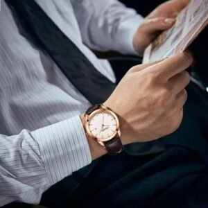 Montre classe Bracelet À Quartz Pour Homme Sunlifex Avec Bracelet En Cuir Synthétique De Style Professionnel