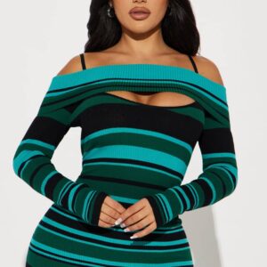 Robe sexy en tricot