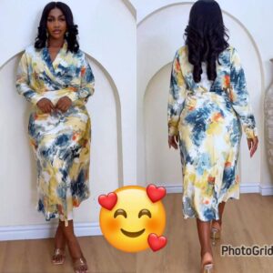 Robe satin