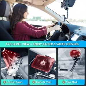 Support de téléphone pour voiture, 360 & deg