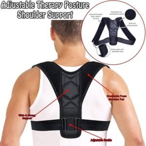 Ceinture réglable Posture Brace Clavicle Spine Dos épaule Lombaire Brace Dos Posture Correcteur