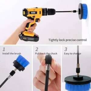 Brosse Nettoyante Perceuse Brosses