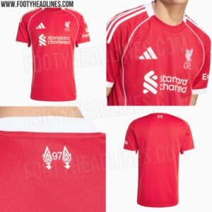 Maillot Domicile Liverpool 2026