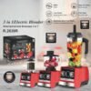 RAF Blender electrique 3 en 1 - mixeur de jus avec minuterie multifonction