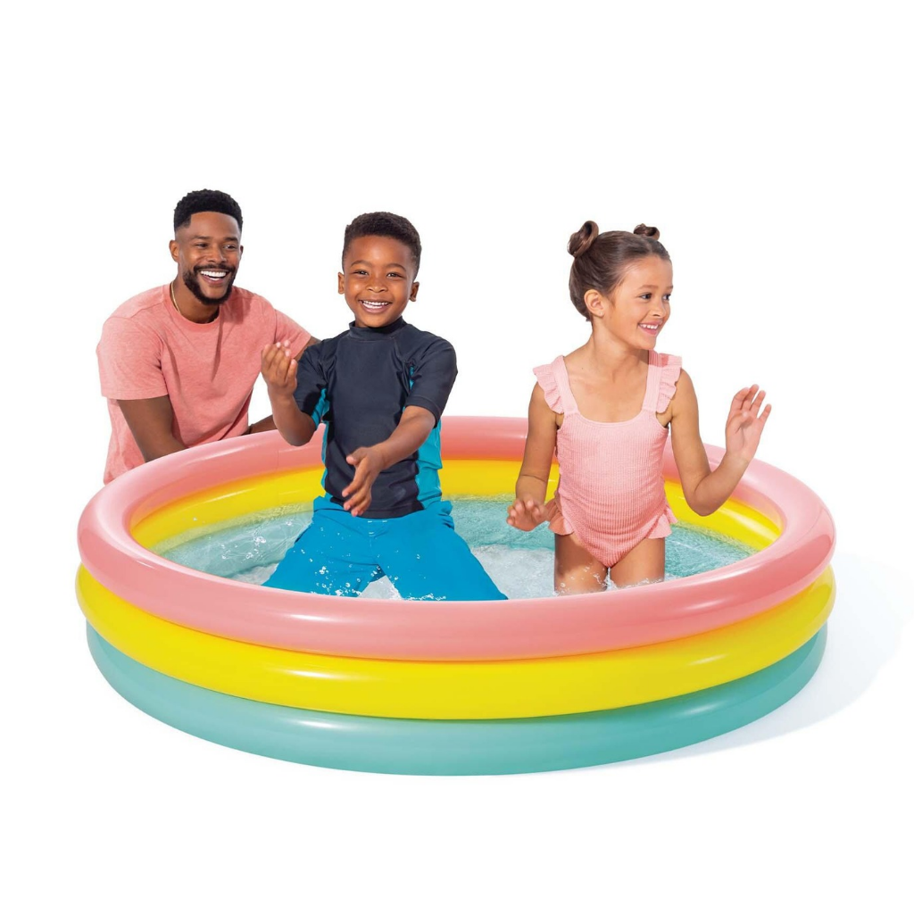 Piscine bébé & enfant ronde Intex pour les jeux d'eau - 147 x 33 cm