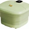 Bain de pieds entièrement automatique, pliable, avec seau chauffant à température constante et massage des pieds à domicile