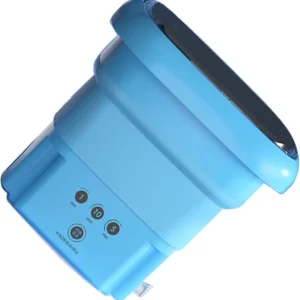 Machine à laver portable pliable avec essoreuse automatique vêtements