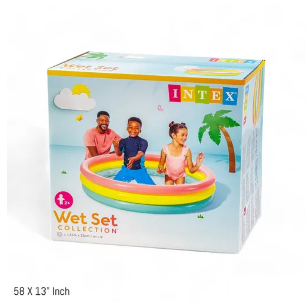 Piscine bébé & enfant ronde Intex pour les jeux d'eau - 147 x 33 cm – Image 2