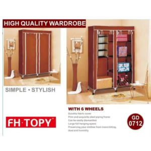 Armoire en tissu GD-0712, armoire pliante pour ranger les vêtements
